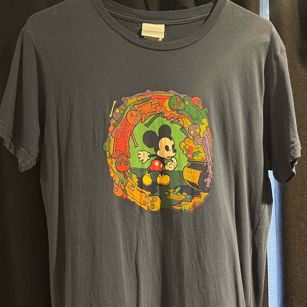 Mickey Mouse slate blue graphic tshirt